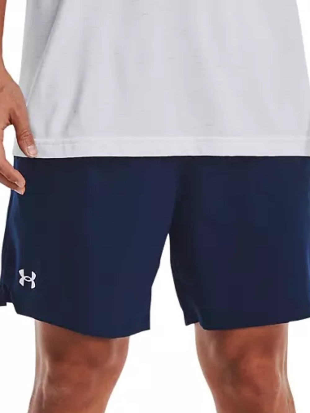 Under Armour Men's UA Vanish Woven 6in Shorts Size Medium Blue Athletic Shorts